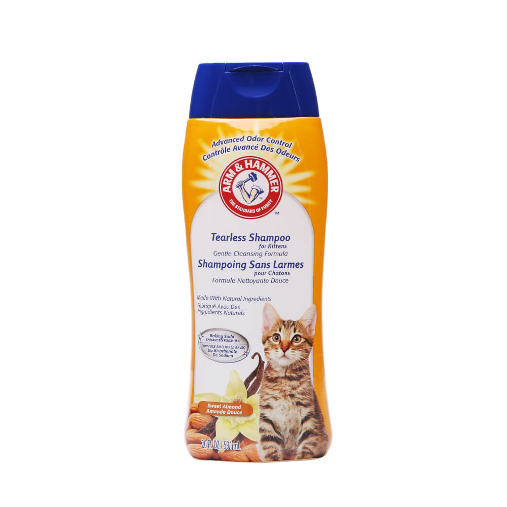 แชมพูลูกแมว ARM AND HAMMER TEARLESS KITTEN สูตรป้องกันเชื้อราและรังแค 591 มล._0